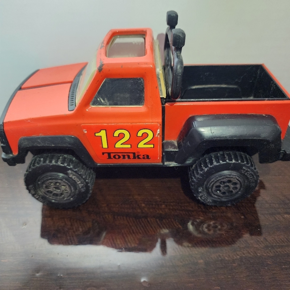 Vintage 1979 Tonka Orange Pickup Truck Ranger